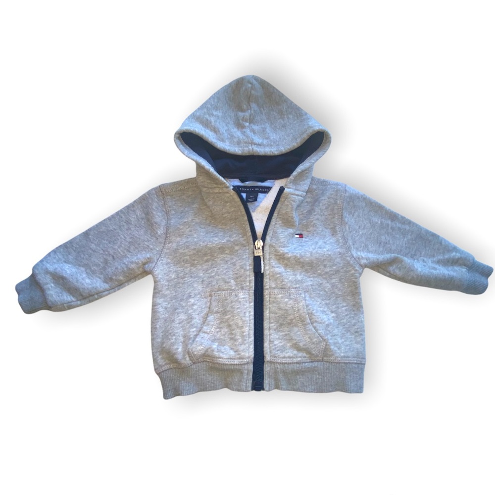 Tommy Hilfiger Baby Boy Hoodie Size 3M EUC
